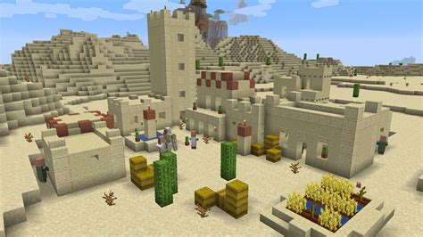 minecraft desert village.